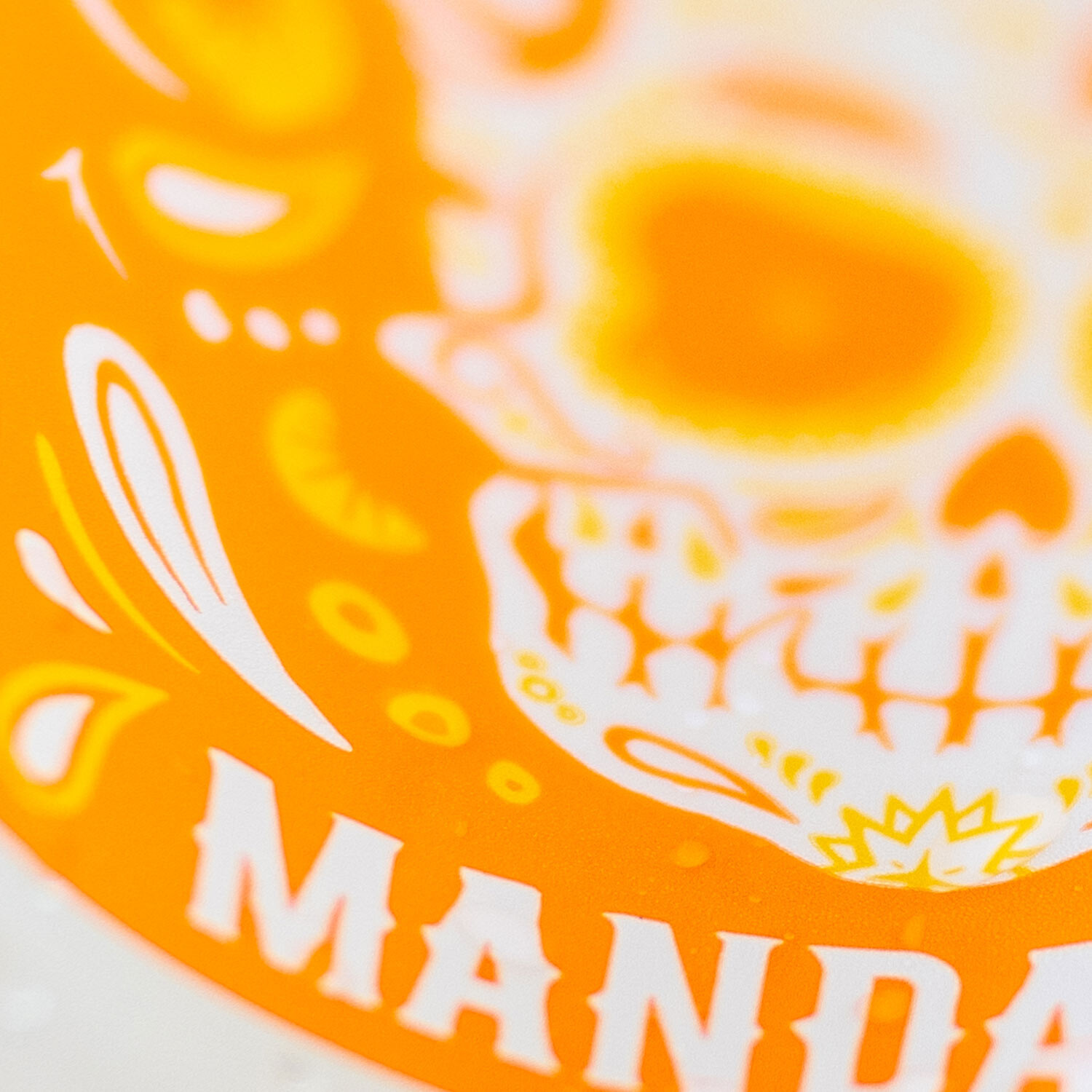 Buenavida Hard Seltzer - Mandarin close-up