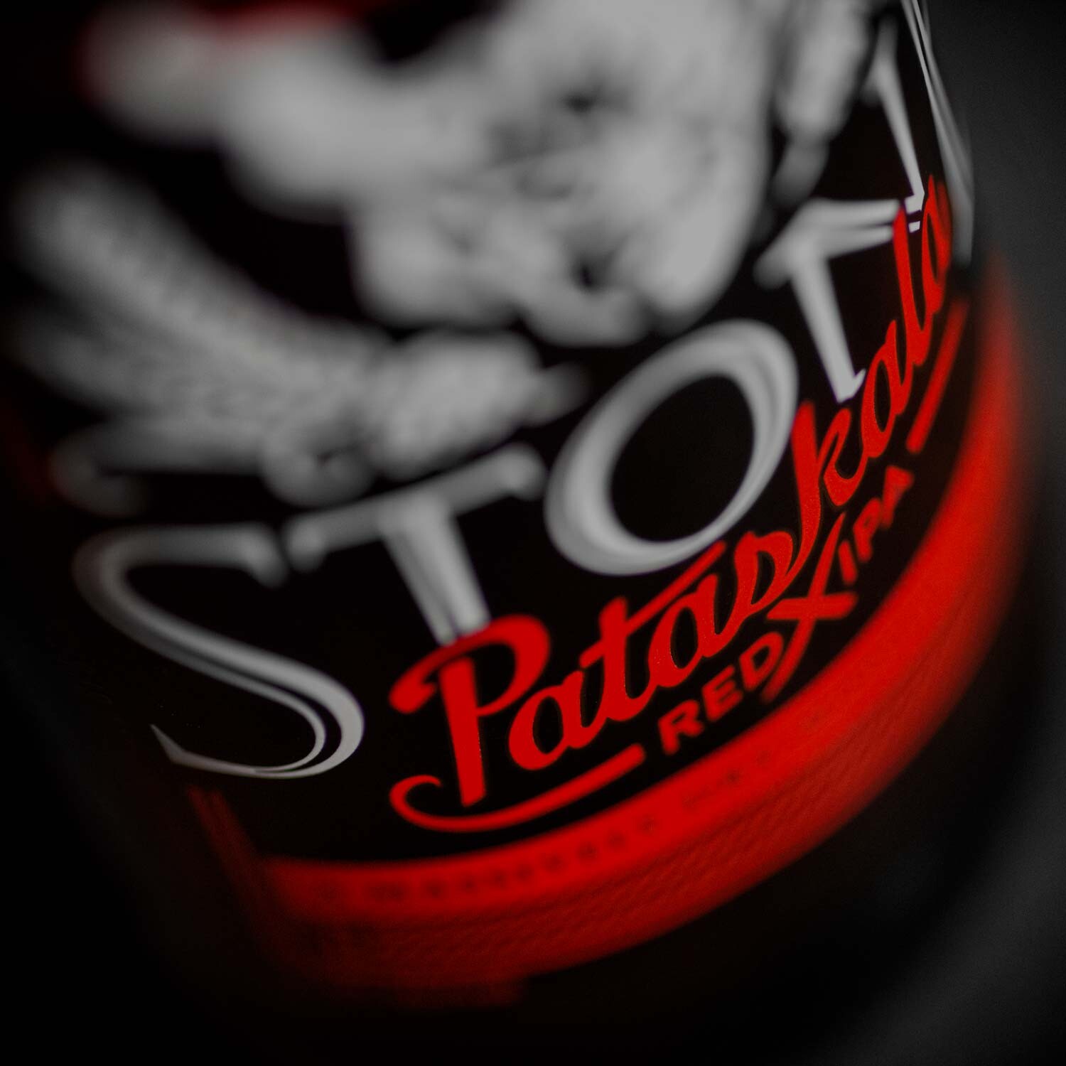 Stone Pataskala Red X IPA close-up