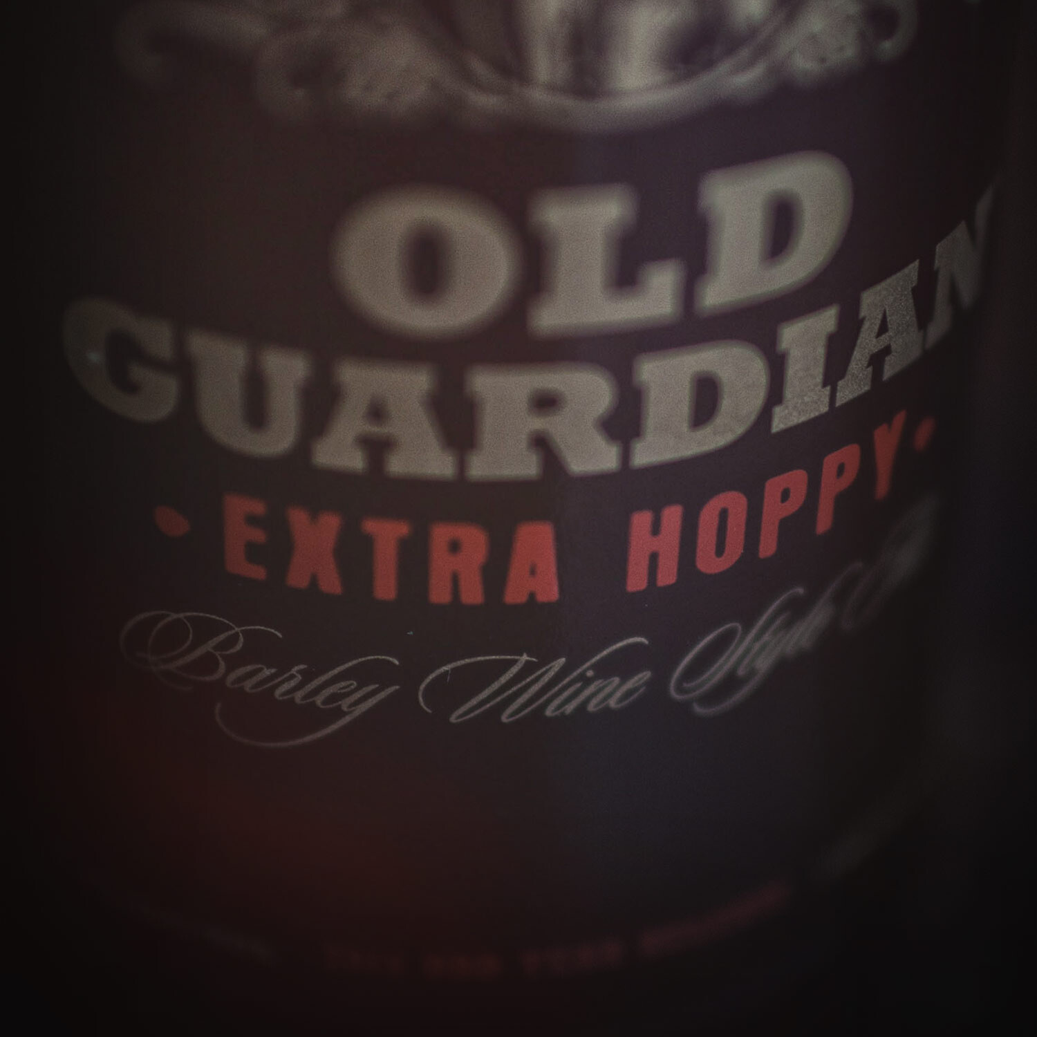 Stone Old Guardian Barley Wine - Extra Hoppy close-up