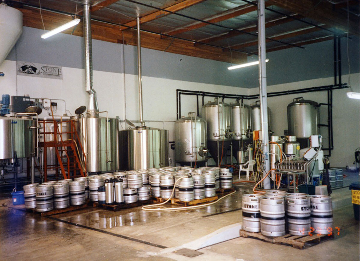 The brewhouse in 1997