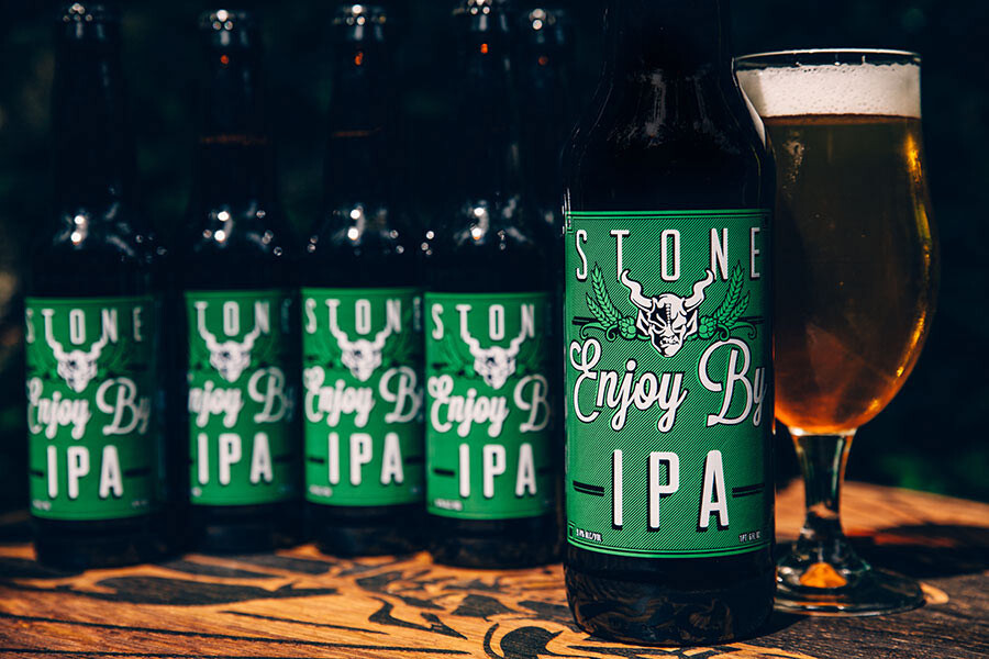 Bottles of Enjoy By IPA