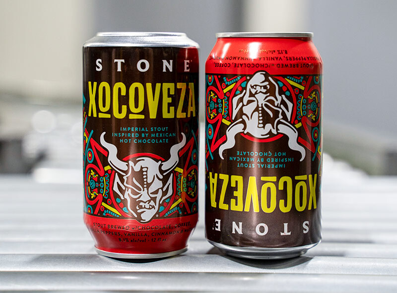 Stone Xocoveza cans