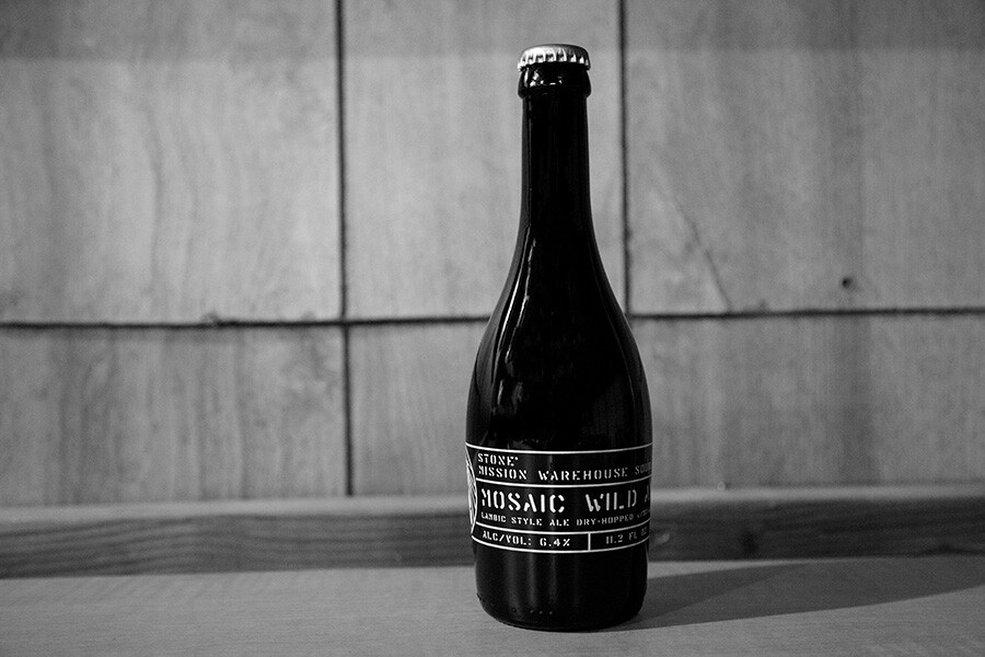 Stone Mission Warehouse Sour - Mosaic Wild Ale bottle