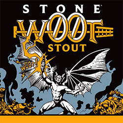 Wil Wheaton / Drew Curtis / Greg Koch Stone Farking Wheaton w00tstout Label