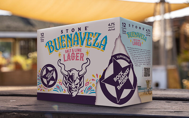 Special Rock against Racism buenaveza packaging