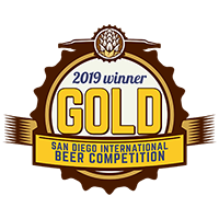 2019 Winner Gold San Diego International Beer Competition