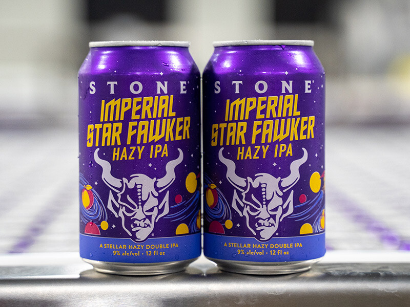 Stone Imperial Star Fawker Hazy IPA cans