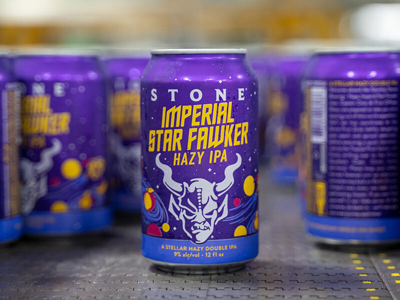 Stone Imperial Star Fawker Hazy IPA cans
