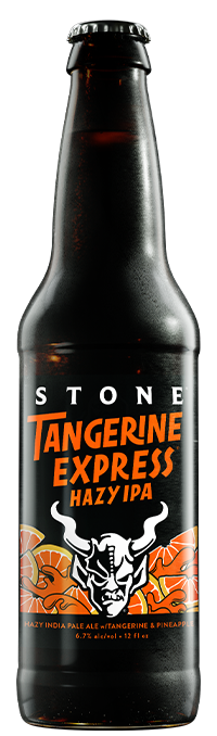 stone tangerine express hazy ipa