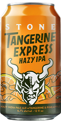 stone tangerine express hazy ipa