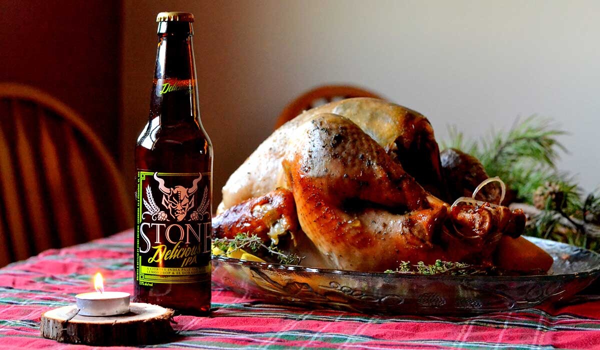 Lemon and Herb IPA Glazed Turkey 4