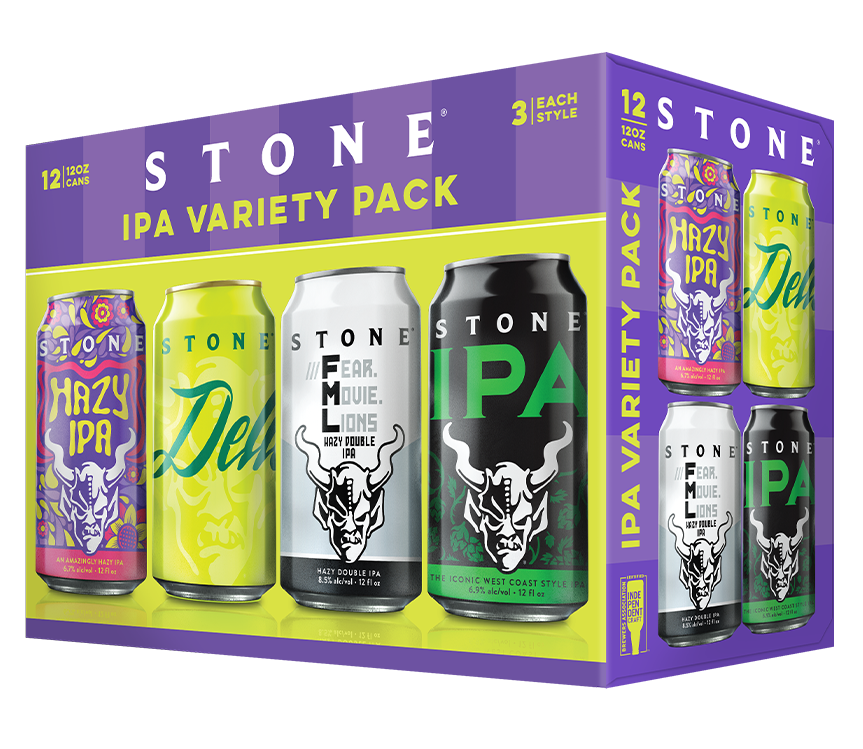 stone variety pack cans