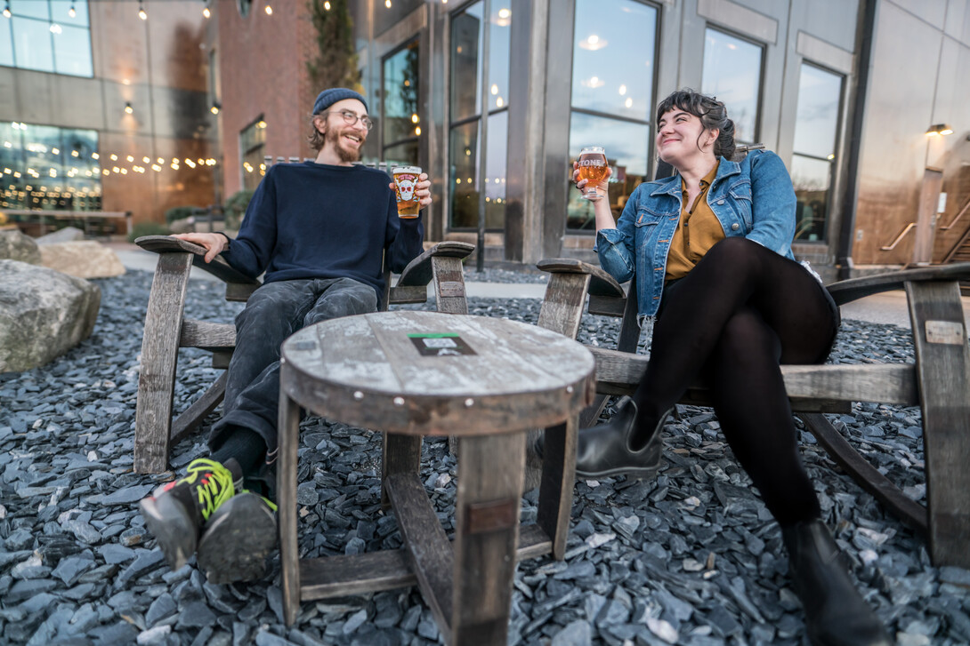 stone brewing tap room - richmond