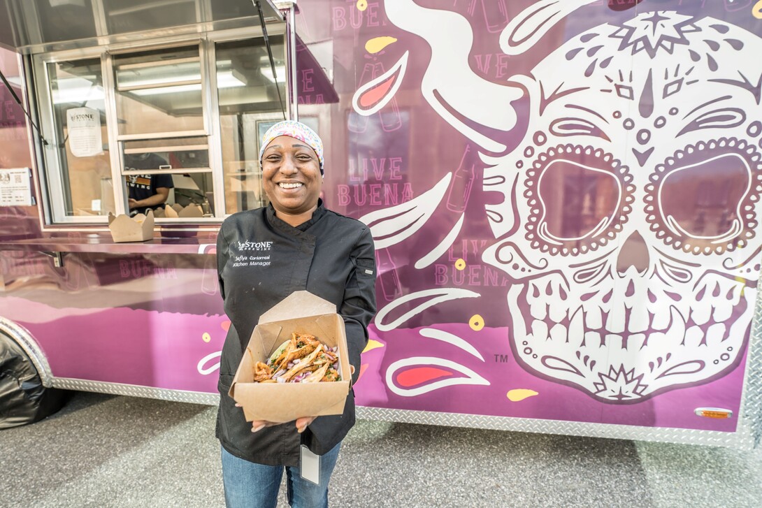 stone brewing tap room - richmond